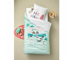 Parure housse de couette + taie d'oreiller enfant ICE CREAM* - VERTBAUDET