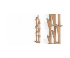 Hawthorn, porte-manteau mural, pin