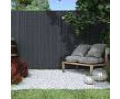 Jarolift Canisse en PVC Premium, largeur des lamelles 17 mm, Gris, 100x300 cm