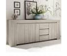 NOUVOMEUBLE Enfilade moderne couleur bois gris MURANO