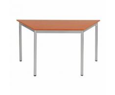 table de reunion trapeze 140x70x70 meris ier pieds rd al,