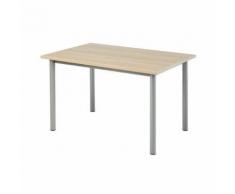 table conférence pltcol:chêne 120 x 74,5 chêne alu,