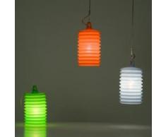 LAMPION-Suspension Silicone H27cm Bleu clair Rotaliana - design par Emmanuel Gallina