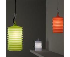 LAMPION-Suspension Silicone H27cm Orange Rotaliana - design par Emmanuel Gallina