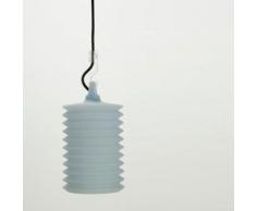 LAMPION-Suspension d'extrieur Silicone H27cm Bleu clair Rotaliana - design par Emmanuel Gallina