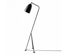 GRASHOPPA-Lampe de lecture Tripode H125cm Noir Gubi - design par Greta Grossman