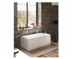 Baignoire en acrylique lucite rectangulaire ZIRA 180x80x45 cm