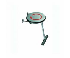 Tabouret douche et baignoire avec assise pivotante FSB Gris - 40 cm - Gris