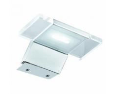 Spot de salle de bain avec éclairage LED - Modèle Spot Futuriste - 3,6 cm x 12,5 cm (HxL)