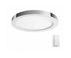 Philips Lighting Hue Plafonnier de salle de bain LED avec variateur Adore LED intégrée 40 W blanc
