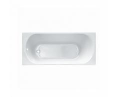 Baignoire rectangulaire avec pieds Bastia 170x75 blanche