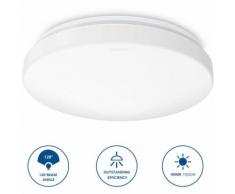 24W Plafonnier LED Lampe Ronde IP20 Lumière 1920LM Anti-Corrosion Anti-Poussière pour Salle de Bain