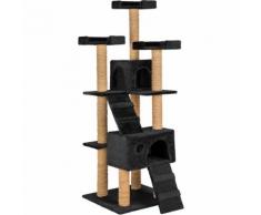 Arbre à Chat 169 cm GORAN Griffoir Noir