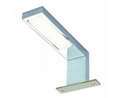 Spot de salle de bain avec éclairage LED - Modèle Droit Led - 5 cm X 3 cm (HxL)