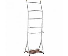 Porte-serviette 5 barres CORFOU chromé