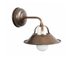 Applique Lampe Rustique Cuir Antique