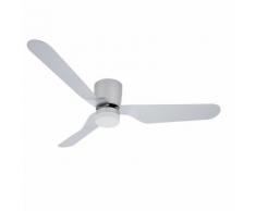Ventilateur de Plafond LED Minimal 12W Gris Blanc Neutre 4000k-4500K