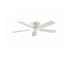 Ventilateur de plafond Classic Flat 132-III 132cm Blanc Gris clair Blanc - CASAFAN -