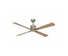 Ventilateur de Plafond Eco Neo III 132cm Laiton Erable Hêtre - CASAFAN -
