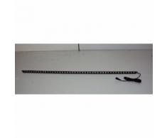 Reglette d'angle 45 leds blanc chaud 5W 750mm pour vitrine, meuble, armoire ANGLUS TRAJECTOIRE