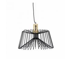 Lampe à suspension lustre lampadaire luminaire cuisine salon salle de bain métal noir industriel