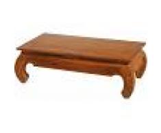 Table basse rectangulaire teck opium L116