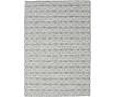 Noué à la main. Origine: India Tapis Kilim Long Stitch - Foncé Gris 160x230 Tapis Moderne