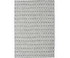 Noué à la main. Origine: India Tapis Kilim Long Stitch - Foncé Gris 140x200 Tapis Moderne