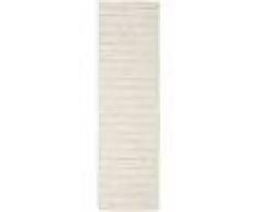 Noué à la main. Origine: India Tapis Kilim Long Stitch - Beige 80x290 Tapis Moderne, Couloir