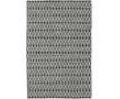 Noué à la main. Origine: India Tapis Kilim Long Stitch - Long Stitch Noir / Gris 120x180 Tapis Moderne