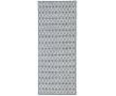 Noué à la main. Origine: India Tapis Kilim Long Stitch - Bleu 80x200 Tapis Moderne, Couloir
