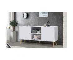 Buffet scandinave Fjola : Blanc