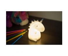 Lampe veilleuse multicolore "Uni la licorne" pour enfant