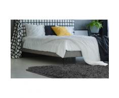 Tapis à poils longs Shaggy : 60x90 cm / Gris