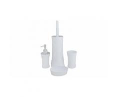 Set salle de bain ALPINA : 4 pièces - Blanc