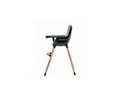 Chaise haute bébé Kinderkraft : Entièrement Noir