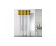 2x Voilage sablé franges : miel