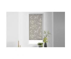 Store enrouleur jour et nuit : Imp japonais rossignol taupe / 60 x 90 cm - Lot de 2