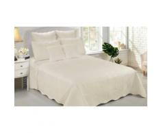 Couvre lit matelassé : 7 pièces / naturel