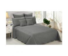 Couvre lit matelassé : 7 pièces / acier