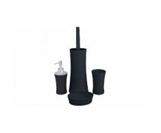 Set salle de bain ALPINA : 4 pièces - Noir