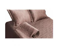 Couvre lit satin : Lilas