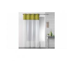 2x Voilage sablé franges : anis
