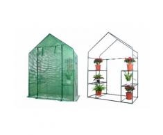 Serre de jardin avec fenetres Herzberg HG 8002