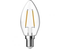 Ampoule GP LED FILAMENT bougie E14 2W-25W