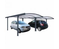 Carport double cintré 5x3 m