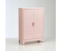 Armoire, vestiaire, métal, spécial soupente, Hiba . Rose La Redoute Interieurs