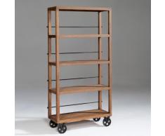 Etagère à roulettes, Dizzy . Marron AM.PM.