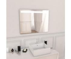 Miroir salle de bain LED auto-éclairant HIGH LINE 80x60cm