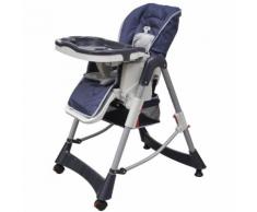 Chaise haute réhausseur bébé Bleu Maja+ MJ10063